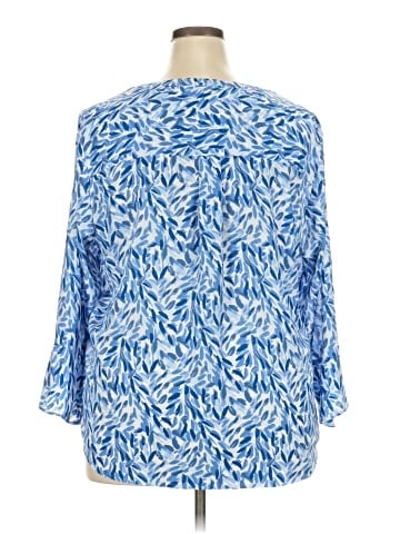 Style&Co 3/4 Sleeve Blouse (view 2)