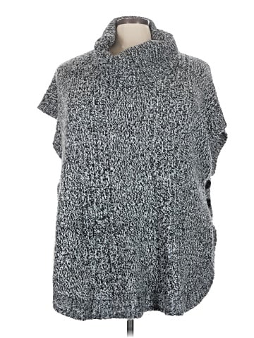Woman Within Poncho (view 1)