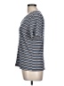 Anxiety Stripes Blue Short Sleeve Henley Size L - photo 5