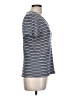 Anxiety Stripes Blue Short Sleeve Henley Size L - photo 4