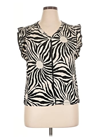 Fred David Short Sleeve Blouse (view 1)