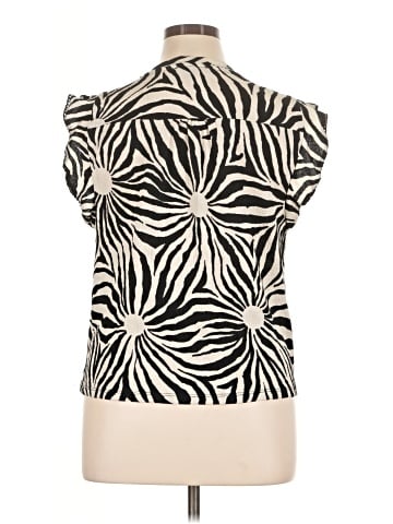Fred David Short Sleeve Blouse (view 2)