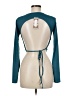 Boohoo Teal Long Sleeve Top Size 6 - photo 2