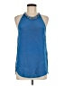 3.1 Phillip Lim 100% Silk Blue Sleeveless Silk Top Size 8 - photo 1