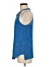 3.1 Phillip Lim 100% Silk Blue Sleeveless Silk Top Size 8 - photo 5