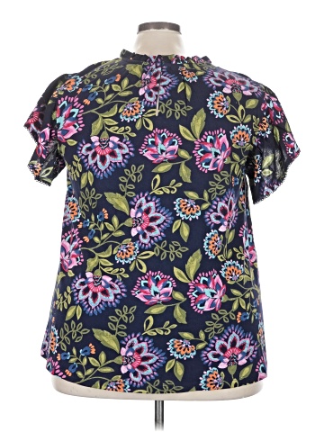 Lane Bryant Short Sleeve Blouse (view 2)