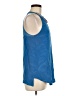 3.1 Phillip Lim 100% Silk Blue Sleeveless Silk Top Size 8 - photo 4