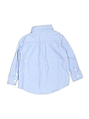 Janie and Jack Long Sleeve Button-Down Shirt (view 2)