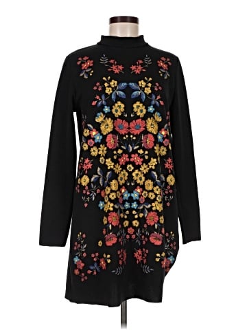 Zara W&B Collection Casual Dress (view 1)