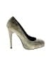 Kathryn Amberleigh Houndstooth Green Heels Size 7 - photo 1