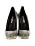 Kathryn Amberleigh Houndstooth Green Heels Size 7 - photo 2