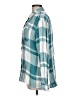 True Craft Plaid Teal Long Sleeve Button-Down Shirt Size L - photo 5