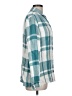 True Craft Plaid Teal Long Sleeve Button-Down Shirt Size L - photo 4