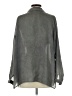 Maven West 100% Cupro Gray Long Sleeve Button-Down Shirt Size XS - photo 2