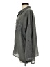 Maven West 100% Cupro Gray Long Sleeve Button-Down Shirt Size XS - photo 5