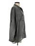 Maven West 100% Cupro Gray Long Sleeve Button-Down Shirt Size XS - photo 4