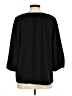 Assorted Brands 100% Polyester Black 3/4 Sleeve Blouse Size M - photo 2