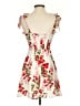 2Bella 100% Polyester Floral Red Cocktail Dress Size S - photo 2