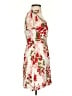 2Bella 100% Polyester Floral Red Cocktail Dress Size S - photo 4
