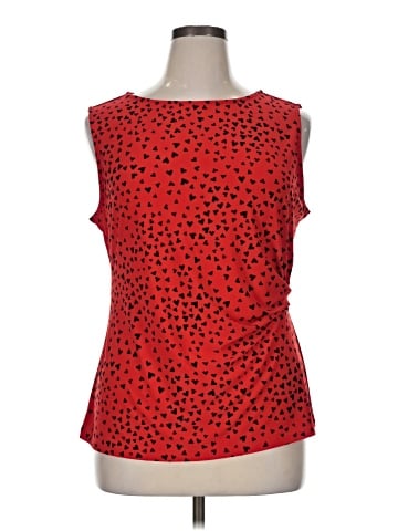 Anne Klein Sleeveless Blouse (view 1)