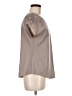 Chico's Gray Short Sleeve Blouse Size Med Petite (1) - photo 4