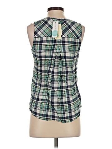 Skies Are Blue Sleeveless Blouse (view 2)