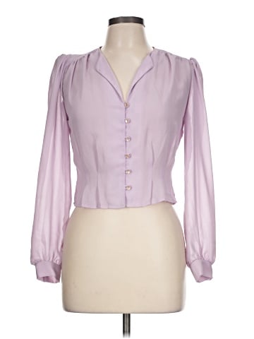 First Glance Long Sleeve Blouse (view 1)