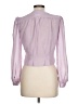 First Glance 100% Polyester Purple Long Sleeve Blouse Size 11 - photo 2
