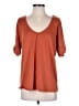 Unbranded Orange Tan Short Sleeve Top Size M - photo 1