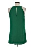 Krazy Kat 100% Polyester Green Sleeveless Blouse Size S - photo 2