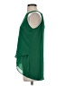 Krazy Kat 100% Polyester Green Sleeveless Blouse Size S - photo 5