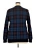 Club Room Plaid Multi Color Blue Wool Pullover Sweater Size XXL - photo 2