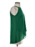 Krazy Kat 100% Polyester Green Sleeveless Blouse Size S - photo 4