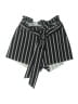 Windsor Stripes Black Shorts Size 23 waist - photo 1