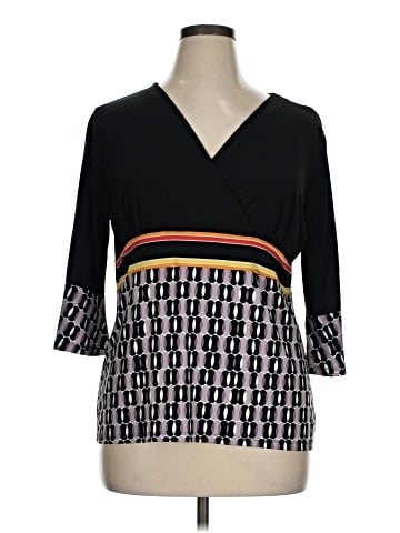 Mercer Street Studio 3/4 Sleeve Top (view 1)