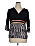 Mercer Street Studio Black 3/4 Sleeve Top Size XL - photo 1