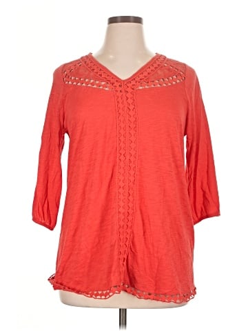 Lucky Brand 3/4 Sleeve Blouse (view 1)