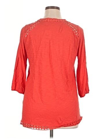 Lucky Brand 3/4 Sleeve Blouse (view 2)