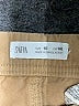 Zara Solid Tan Cargo Pants Size 10 - photo 3