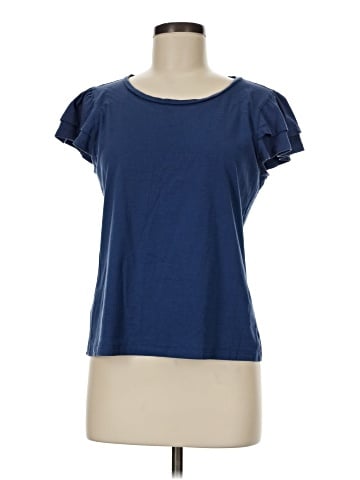 Ann Taylor Factory Short Sleeve T-Shirt (view 1)