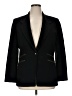 Le Suit 100% Polyester Black Blazer Size 14 - photo 1