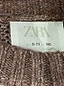 Zara Stripes Brown Pullover Sweater Size 9 - 10 - photo 3