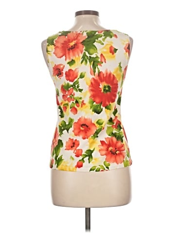 Jones New York Signature Sleeveless Silk Top (view 2)
