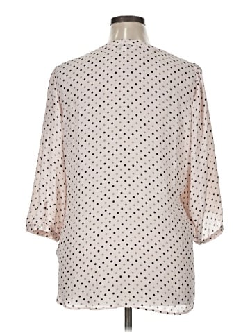 Rose + Olive 3/4 Sleeve Blouse (view 2)