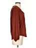 Left Coast by Dolan 100% Polyester Brown Long Sleeve Blouse Size XS - photo 4