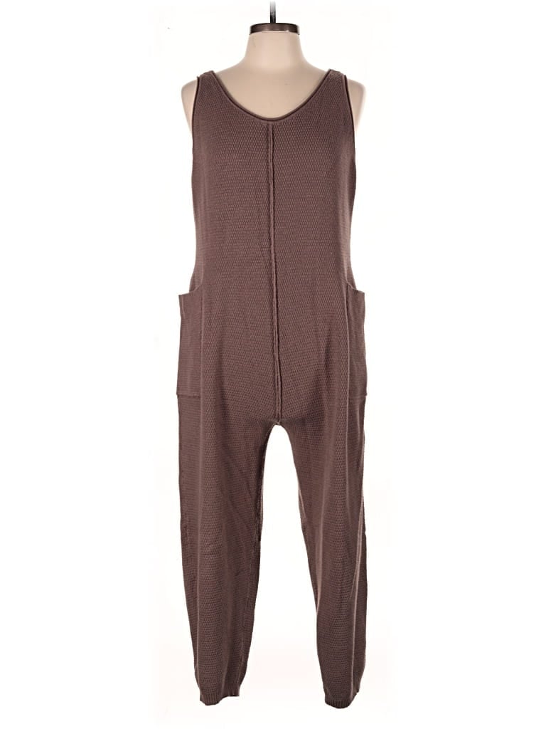 Pre-owned Miholl Jumpsuit In Brown