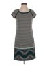 Max Studio Graphic Gray Casual Dress Size XS - photo 1