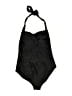 Unbranded Solid Black One Piece Swimsuit Size S (estimated) - photo 1