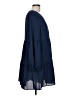 Unbranded Solid Blue Casual Dress Size L - photo 4