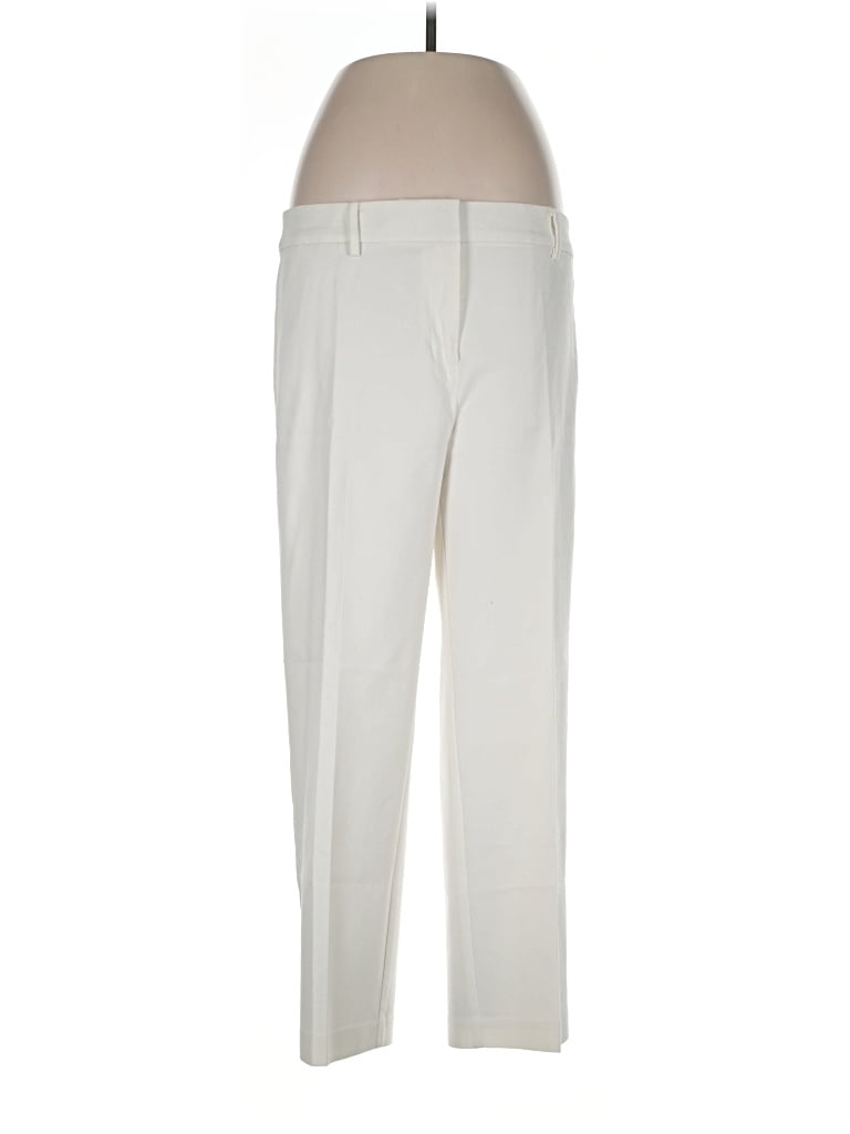 Pre-owned Ann Taylor Loft Dress Pants In Ivory